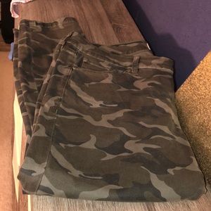 Torrid Camo Ankle Jeans